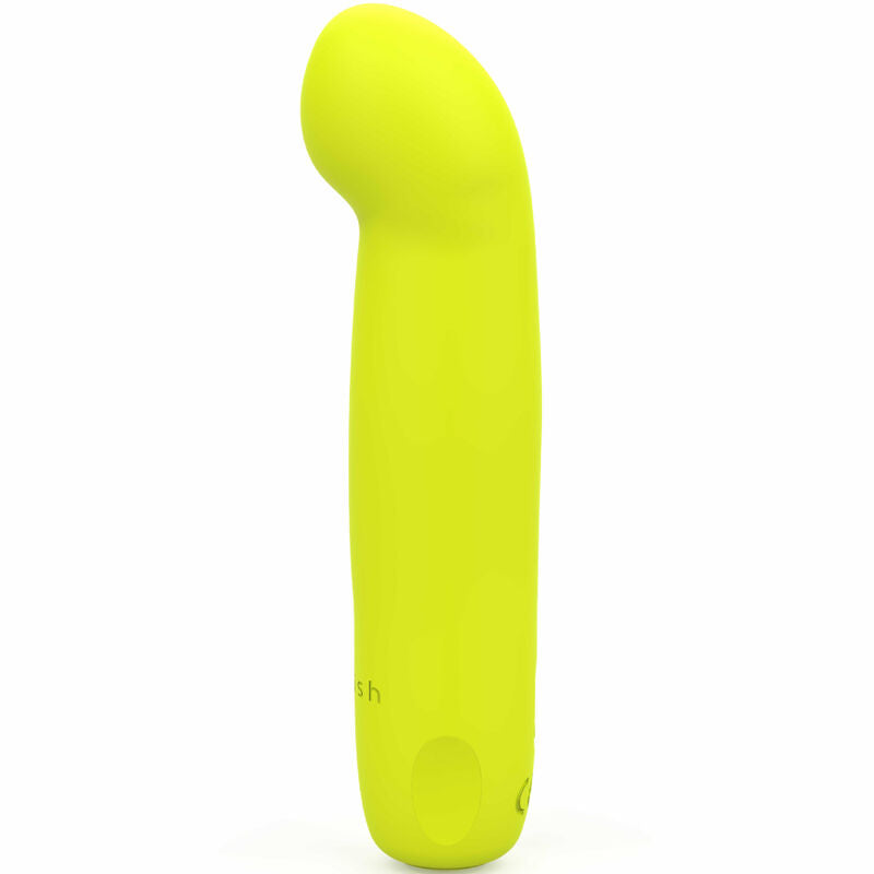 Bcute curve infinite classic vibratore in silicone ricaricabile giallo