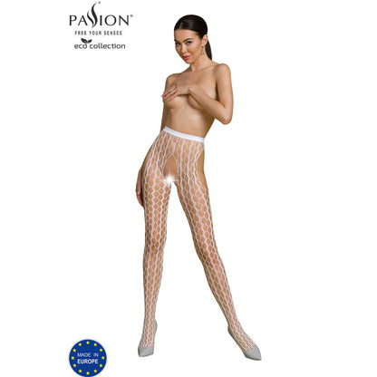 Bodystocking Collezione eco eco S007 bianco di Passion