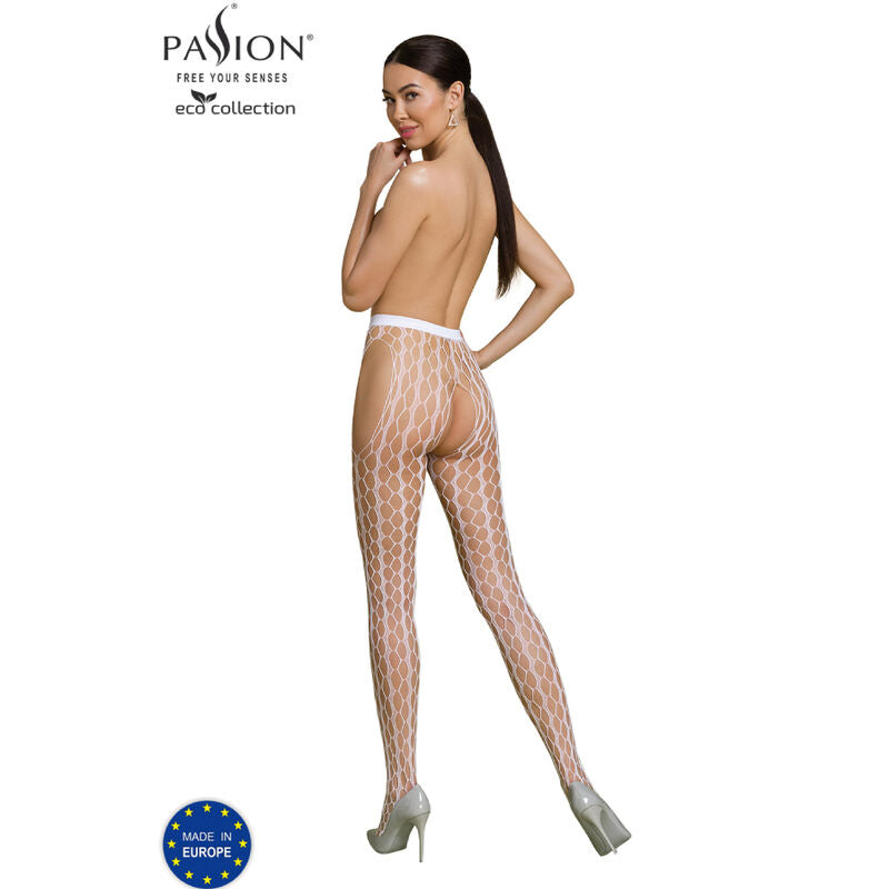 Bodystocking Collezione eco eco S007 bianco di Passion, immagine 2