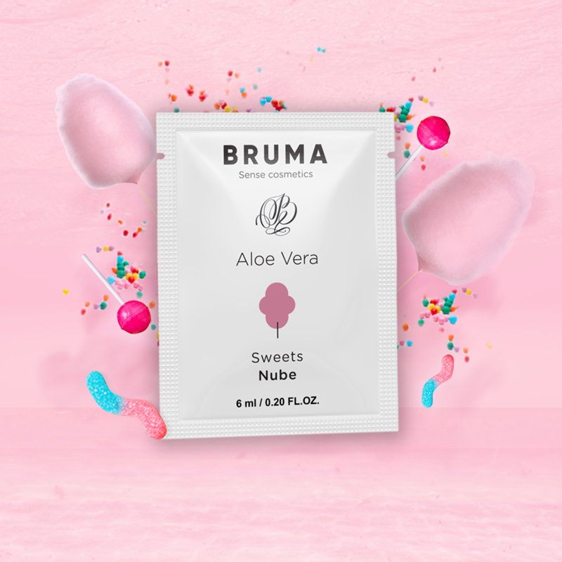 Gel scorrevole aloe vera gusto dolci 6 ml di Bruma, immagine 4