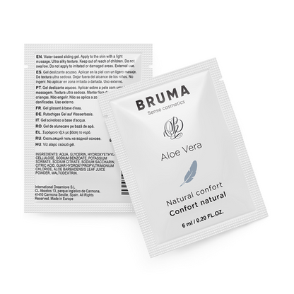 Gel Aloe vera scorrevole naturale confort 6 ml di Bruma