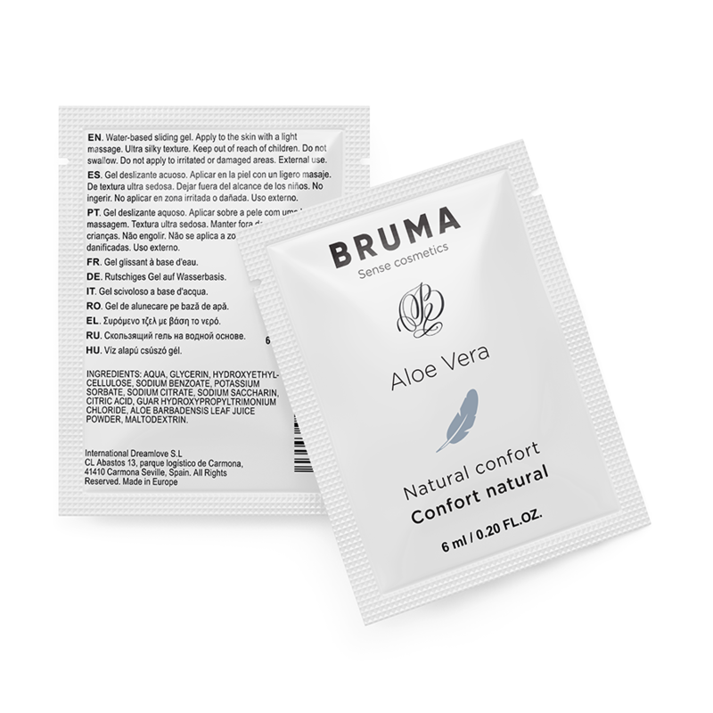 Gel Aloe vera scorrevole naturale confort 6 ml di Bruma