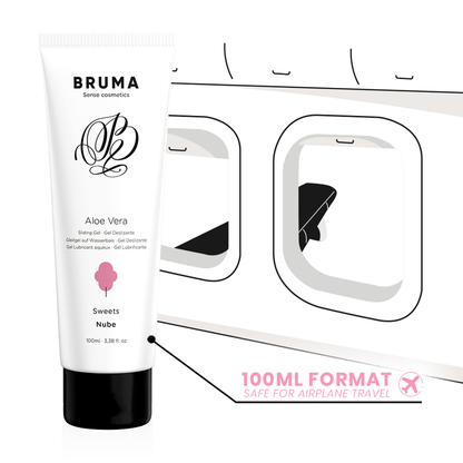 Gel scorrevole aloe vera gusto dolci 100 ml di Bruma, immagine 5