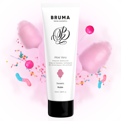 Gel scorrevole aloe vera gusto dolci 100 ml di Bruma, immagine 3