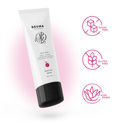 Gel scorrevole aloe vera gusto bubblegum 100 ml di Bruma, immagine 4