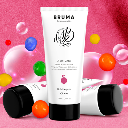 Gel scorrevole aloe vera gusto bubblegum 100 ml di Bruma, immagine 6