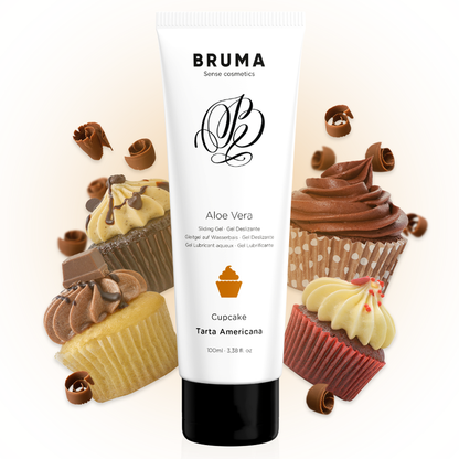Gel scorrevole aloe vera gusto Cupcake 100 ml di Bruma, immagine 3