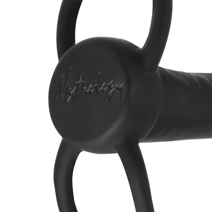 Dildo anale Cobi Onyx con anello per pene e testicoli 13 cm in silicone di Mythology, immagine 5