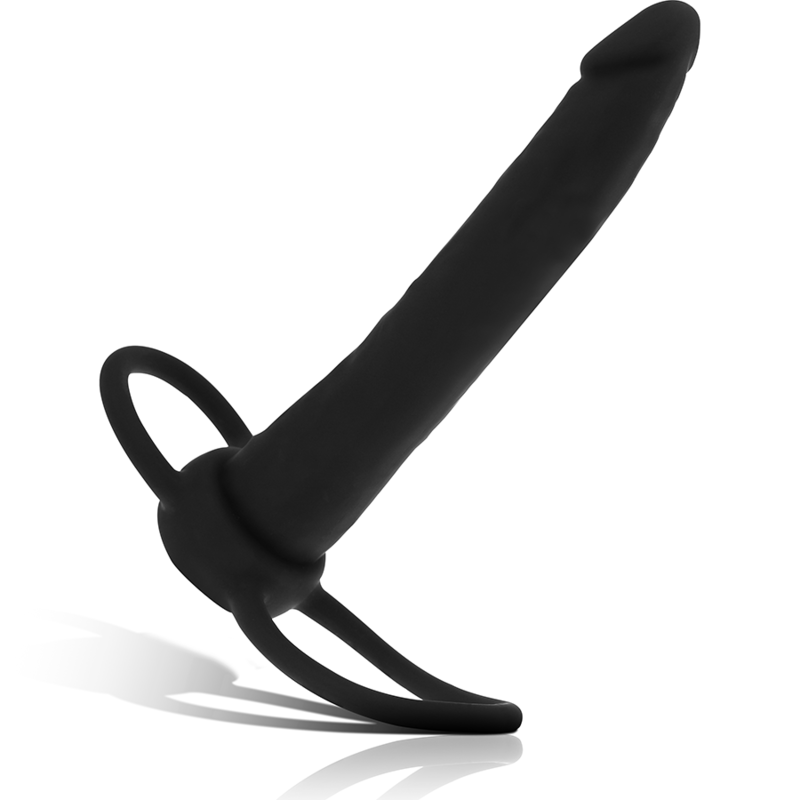 Dildo anale Cobi Onyx con anello per pene e testicoli 13 cm in silicone di Mythology, immagine 6