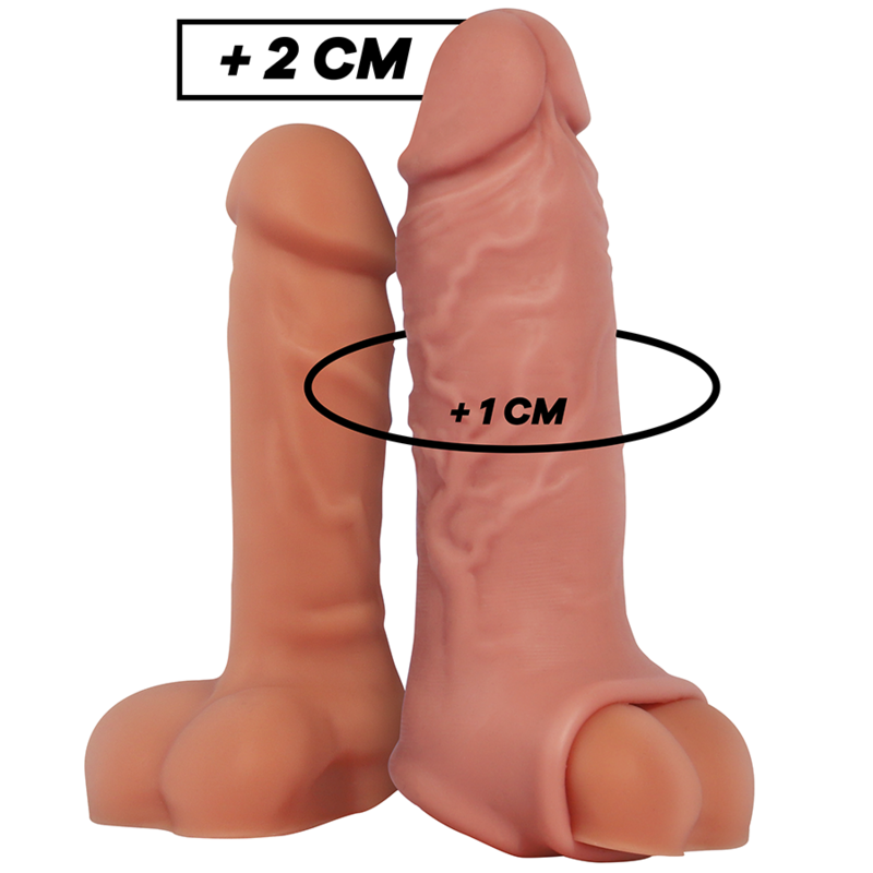 Estensione naturale del pene in silicone liquido V9 di Virilxl