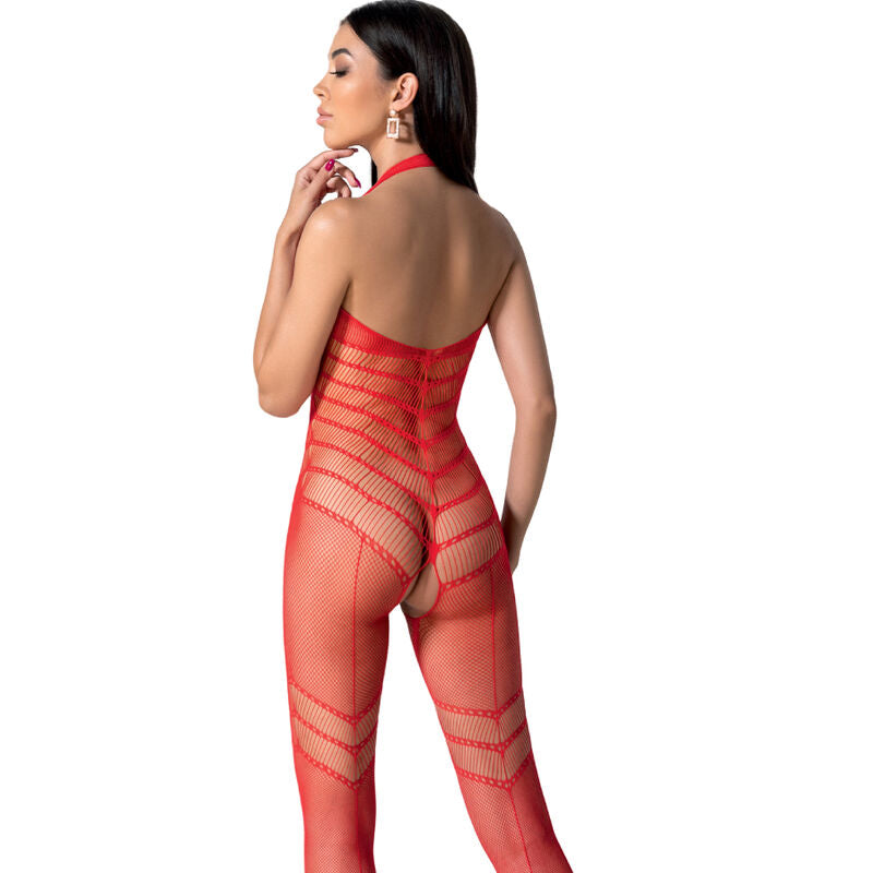 Bodystocking rosso taglia unica di Passion, immagine 2