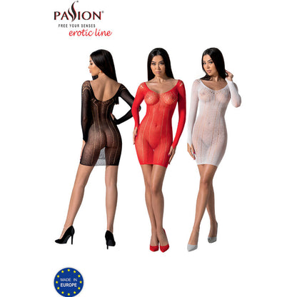 Bodystock rosso taglia unica di Passion, immagine 6