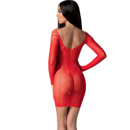 Bodystock rosso taglia unica di Passion, immagine 2