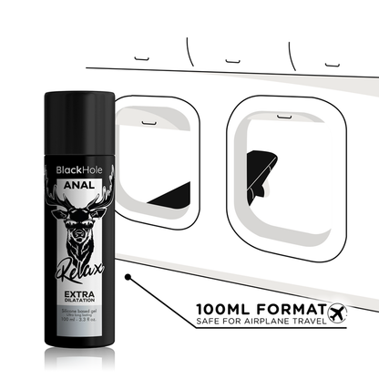 BLACK HOLE - GEL DILATAZIONE ANALE A BASE DI SILICONE 100 ML