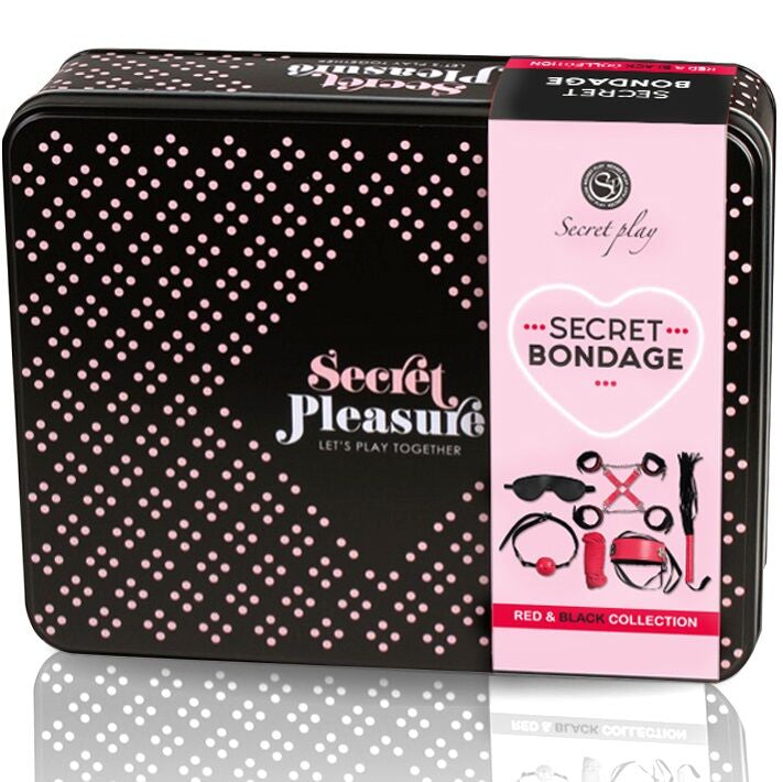 BDSM set 6 Pcs rossa collection di Secretplay
