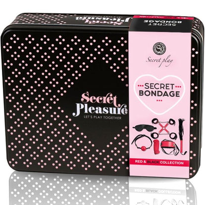 BDSM set 6 Pcs rossa collection di Secretplay