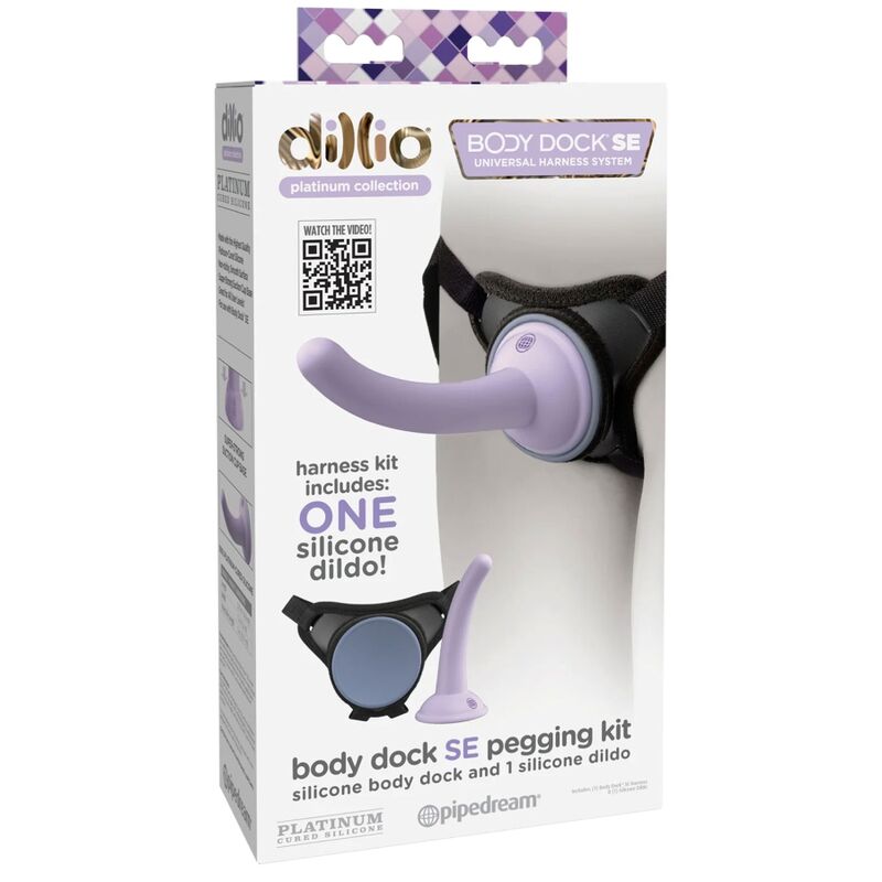 Imbragatura viola body dock di Dillio, immagine 2