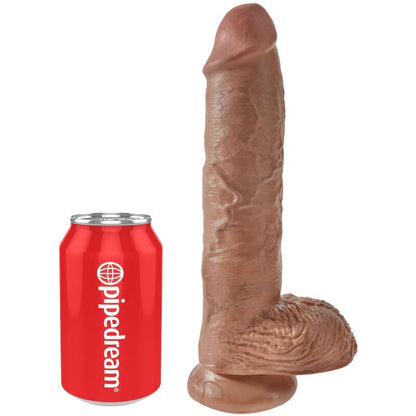 Pene realistico con sfere 19.8 cm Caramel