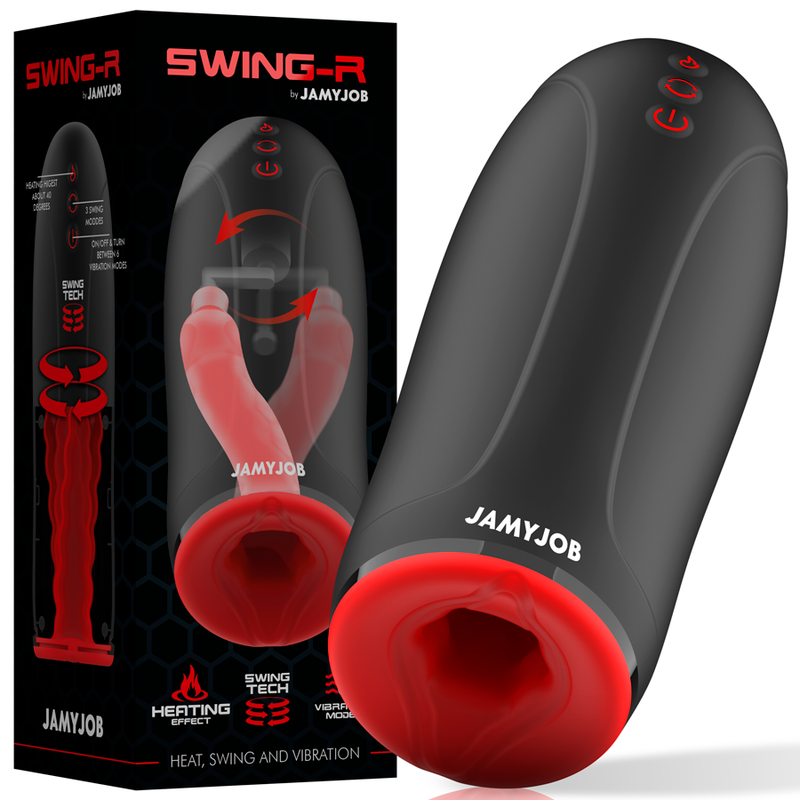 Effetto riscaldante Swing-r, swing tech e masturbatore vibrante di Jamyjob, immagine 2