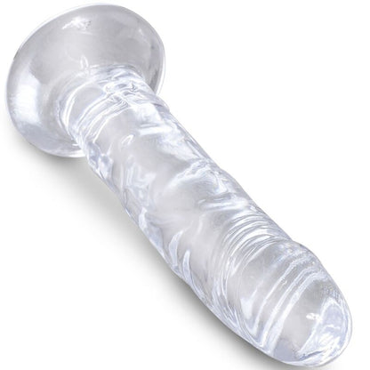 Dildo clear realistico 15.5 cm trasparente, immagine 3