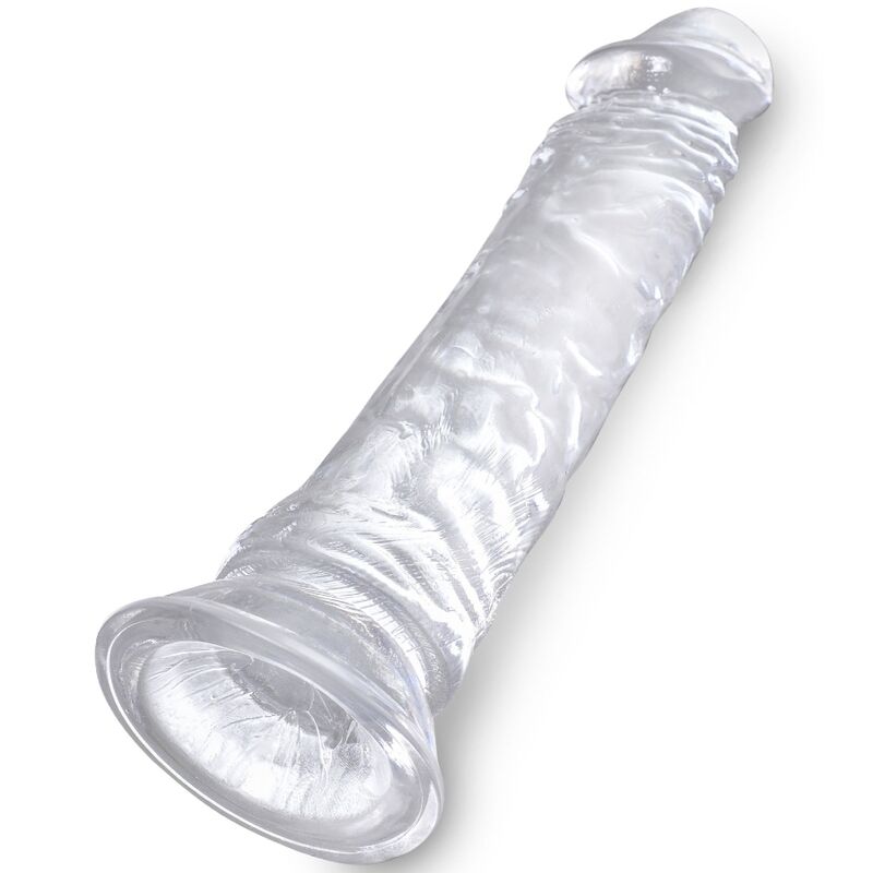 Pene realistico chiaro 19.7 cm trasparente, immagine 3
