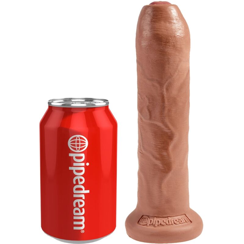 Pene realistico non Tagliato 17.8 cm caramello