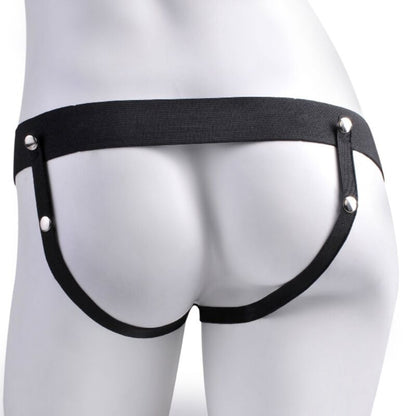 Imbracatura regolabile pene realistico con sfere ricaricabili e vibratore 17,8 cm di Fetish Fantasy Series, immagine 6