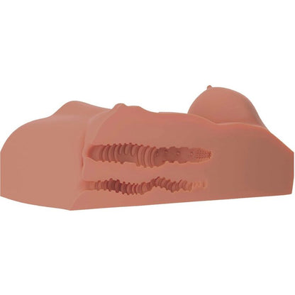 Masturbatore femminile torso doppia entrata candy di PDX Plus, immagine 3