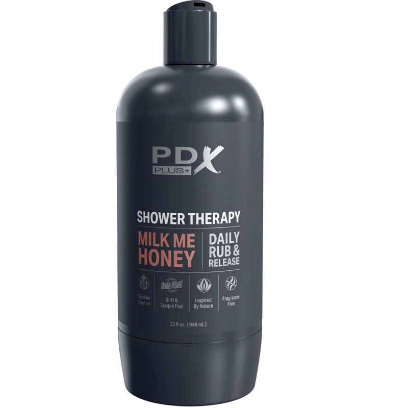 Masturbatore stroker design discreto della bottiglia Milk me Honey candy Shampoo di PDX Plus, immagine 4
