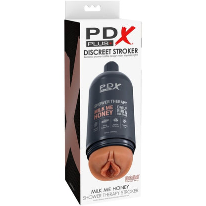 Masturbatore stroker design discreto della bottiglia Milk me Honey candy Shampoo di PDX Plus, immagine 6