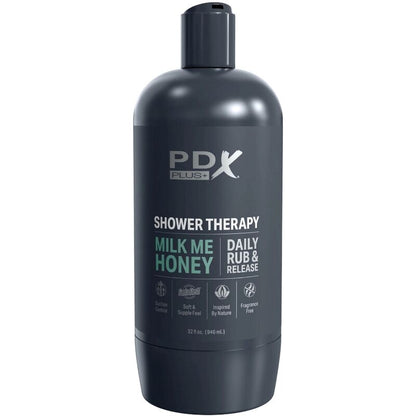 Masturbatore stroker design discreto del flacone di Shampoo Milk me Honey di PDX Plus, immagine 4