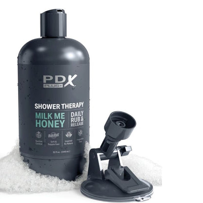 Masturbatore stroker design discreto del flacone di Shampoo Milk me Honey di PDX Plus, immagine 5