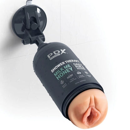 Masturbatore stroker design discreto del flacone di Shampoo Milk me Honey di PDX Plus, immagine 2