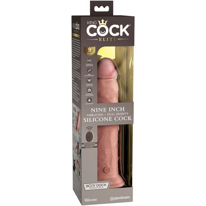 Vibratore Elite dildo realistico e telecomando in silicone 23 cm, immagine 7