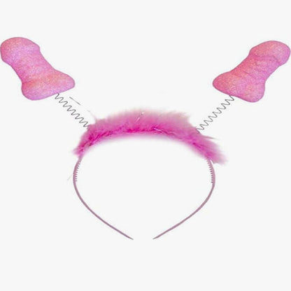 Gadget erotico 6 unità Antenne Pito rosa Glitter di Diablo Picante, immagine 2