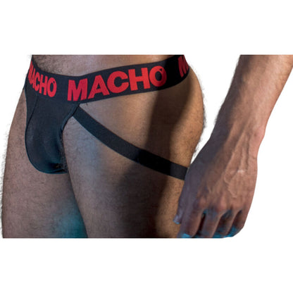 Jock Mx26x2 Nero/rosso S di Macho, immagine 2