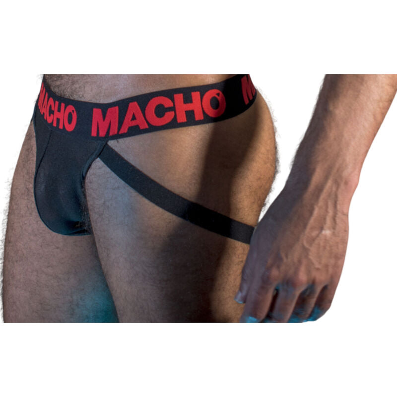 Jock Mx26x2 Nero/rosso XL di Macho, immagine 2