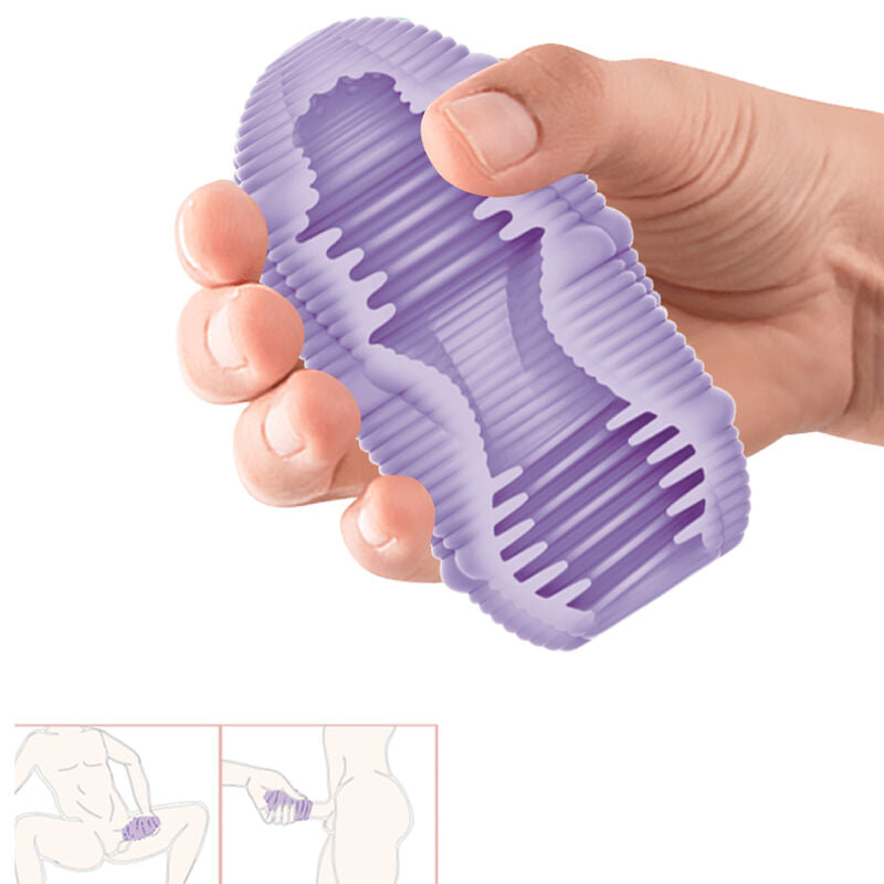 Uovo masturbatore Cupido a strisce lisce di Pretty Love, immagine 2
