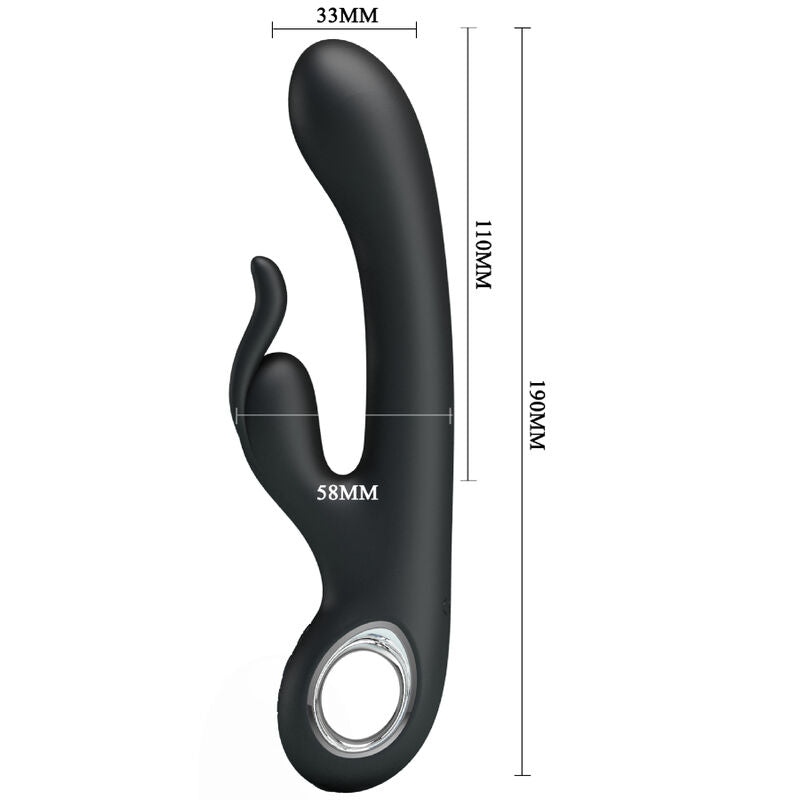 Vibratore clitoride Carina e stimolatore punto g di Pretty Love, immagine 7