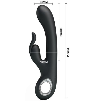 Vibratore clitoride Carina e stimolatore punto g di Pretty Love, immagine 7