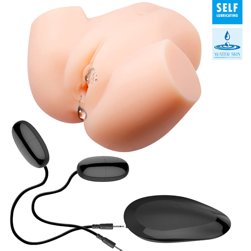 Masturbatore maschile doppia vibrazione realistica della vagina e Dellano di Crazy Bull, immagine 5
