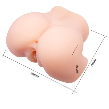 Masturbatore maschile doppia vibrazione realistica della vagina e Dellano di Crazy Bull, immagine 9