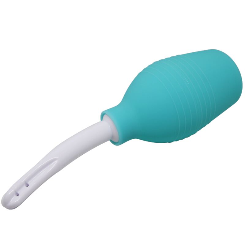 Doccia anale in gomma blu pera di Mr Play, immagine 3