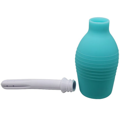 Doccia anale in gomma blu pera di Mr Play, immagine 6