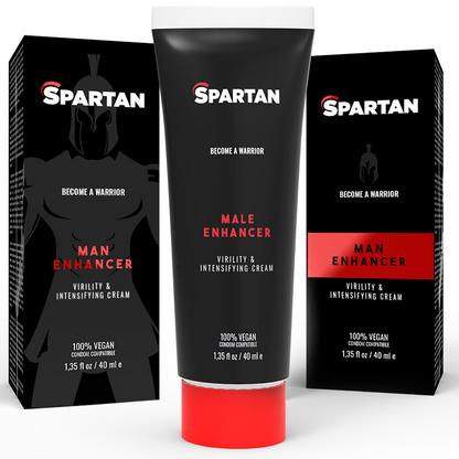 Gel di coppia crema virilità e Insensificante 100% vegan di Spartan