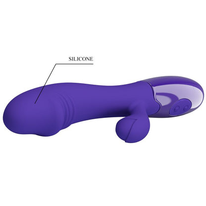 Vibratore Snappy Youth e stimolatore del punto g Violetto di Pretty Love, immagine 6