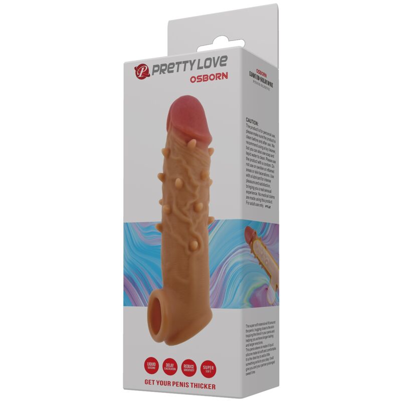 Pompa per pene copertura pensa stimolante Osborn di Pretty Love, immagine 5