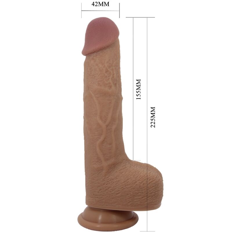 Vibratore dildo realistico Tommy 22.5 cm di Pretty Love, immagine 4
