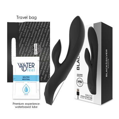 Vibratore touch control Kaultz di Black&silver