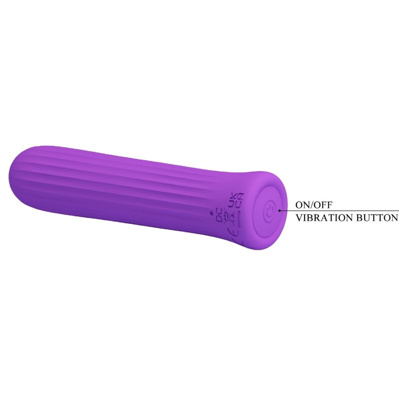 Vibratore Blanche stimolatore lilla di Pretty Love, immagine 4